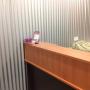 Reception desk for service