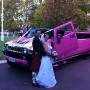 Pink Hummer Wedding Wickedlimos