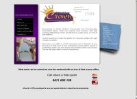 Crown Upholstery's website