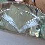 brilliant cut art deco mirror