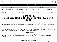 Dadshop's website