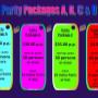 AKS PARTY PACKAGE A,B,C,D