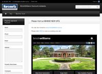 Harcourts Brock Williams Luxury Property Selection's website