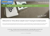Carpet Court Flooring Young's website