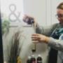 Dr. Bec Farthing preparing naturopathic medicine