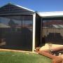 Patio Blind Down