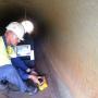 Cement pipe scanning