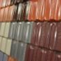 terracotta tile display center at APT roofing