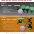 Lighten your Load, Save your back, Get your job done - Sturgo Trolleys