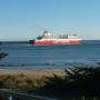 Spirit of Tasmania departing