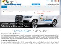 Punjab Driving School's website
