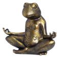 Meditating Frog Statue