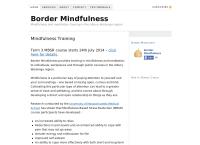 Border Mindfulness's website