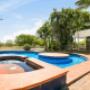 Outdoor hot tub