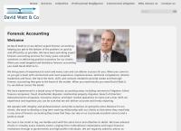David Watt & Co Pty Ltd's website