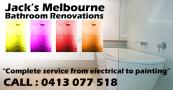 Jack's Melbourne Bathroom Renovations