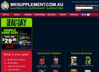 Supplements Australia - Mr Supplement's website