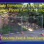 Example of Temporary Fencing w/o shadecloth