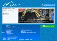 Dig IT Contracting Pty Ltd - Landscaping and Excavation's website