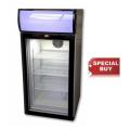 NKE 80 Litre Counter Top Display Drink Fridge