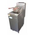 NKE Freestanding High Back Gas Deep Fryer