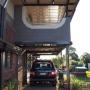 Carport under patio over deck
