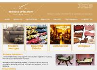 Brisbane Upholstery's website