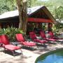 Beach restaurant pool