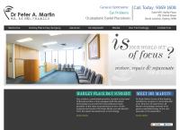 Dr Peter A. Martin's website