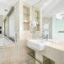 Guest room bathroom