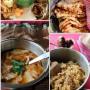 Food with Sangak Bread