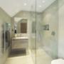 Indoor glass balustrades