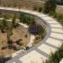 Retaining walls and paving