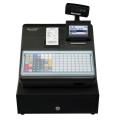 XEA217B Cash Register with Flat Keyboard, Electronic Journal and Receipt Printer. Colour - Black.
