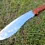 Kukri Knife Blank with Forrest Oak Scales