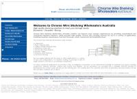 Chrome Wire Shelving Wholesalers Australia's website