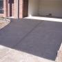 coloured concrete driveway