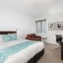 Well-equipped guest room