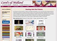 Carol's of Midland's website