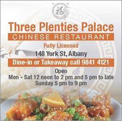 the Three Plenties Palace