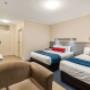 Spacious room with queen beds