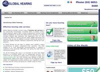 Global Hearing's website