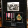 Custom Framing War Medals and photo