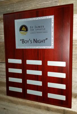 Sublimated-plaque
