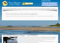 Two Shores Holiday Village's website