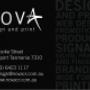 Nova Design and Print Visiting Card