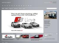 Audi Centre New England's website