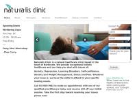 Naturalis Clinic's website