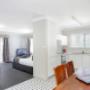 Well-equipped guest room