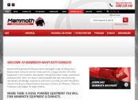 Mammoth Equipment & Exhausts's website